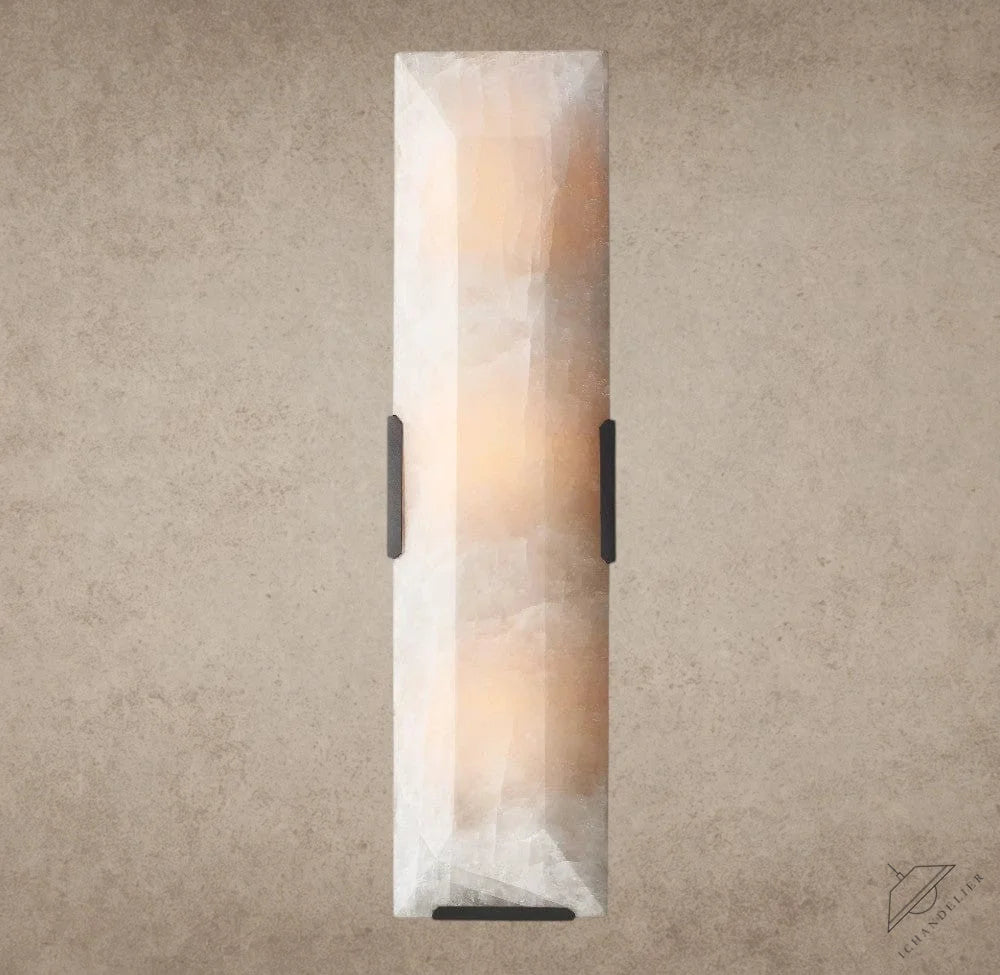 Harlow Calcite Linear Sconce
