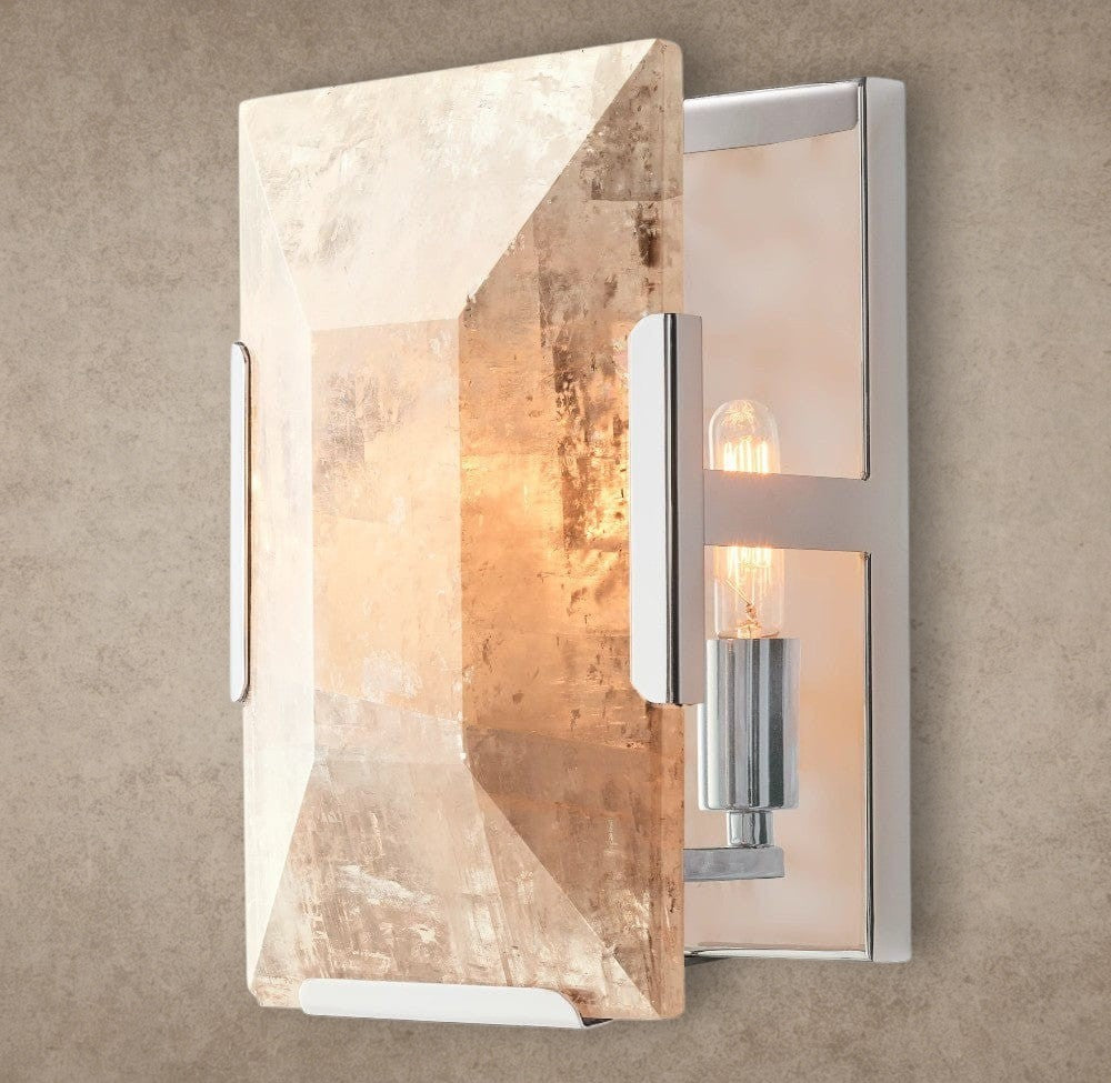 Nickle Harlow Calcite Sconce