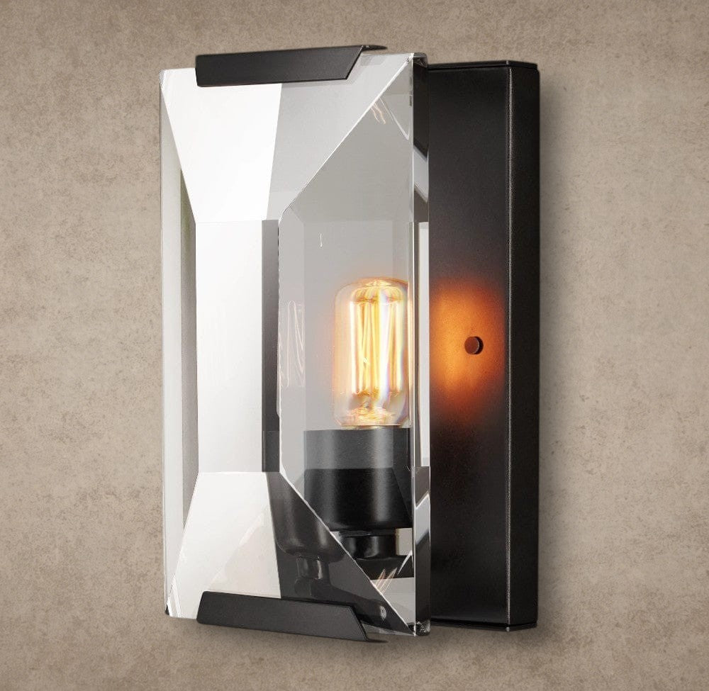 Bronze Harlow Crystal Sconce