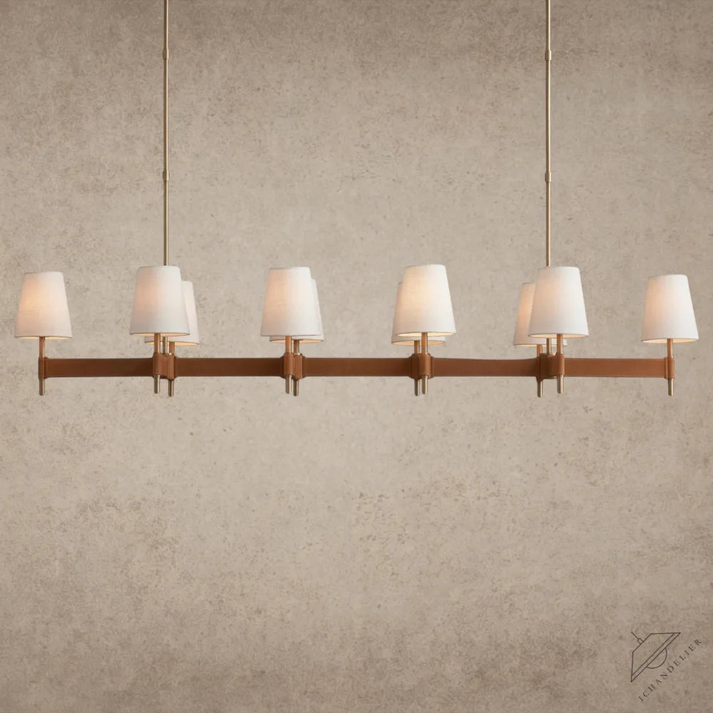 10 Light Hastings Linear Chandelier