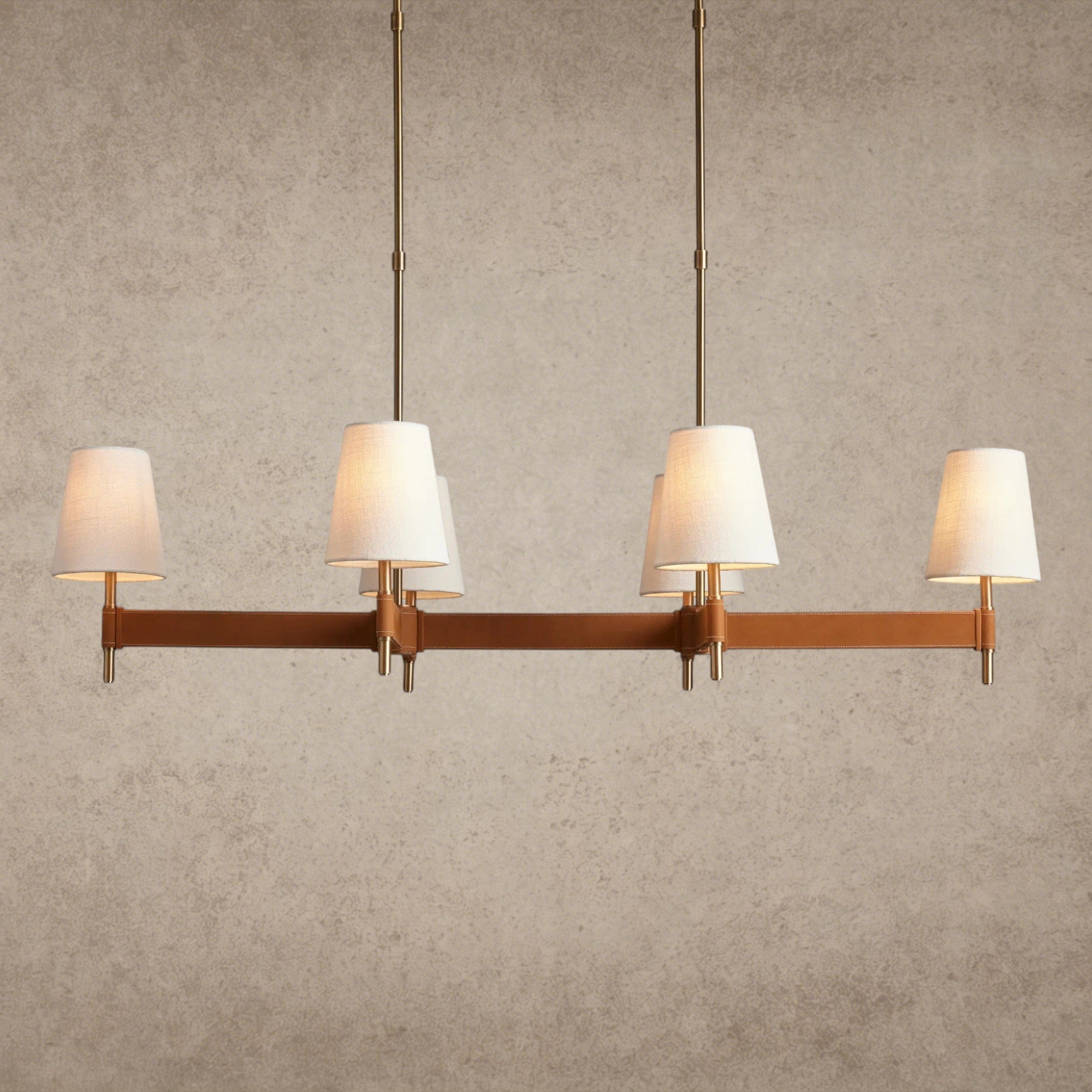 6 Light Hastings Linear Chandelier