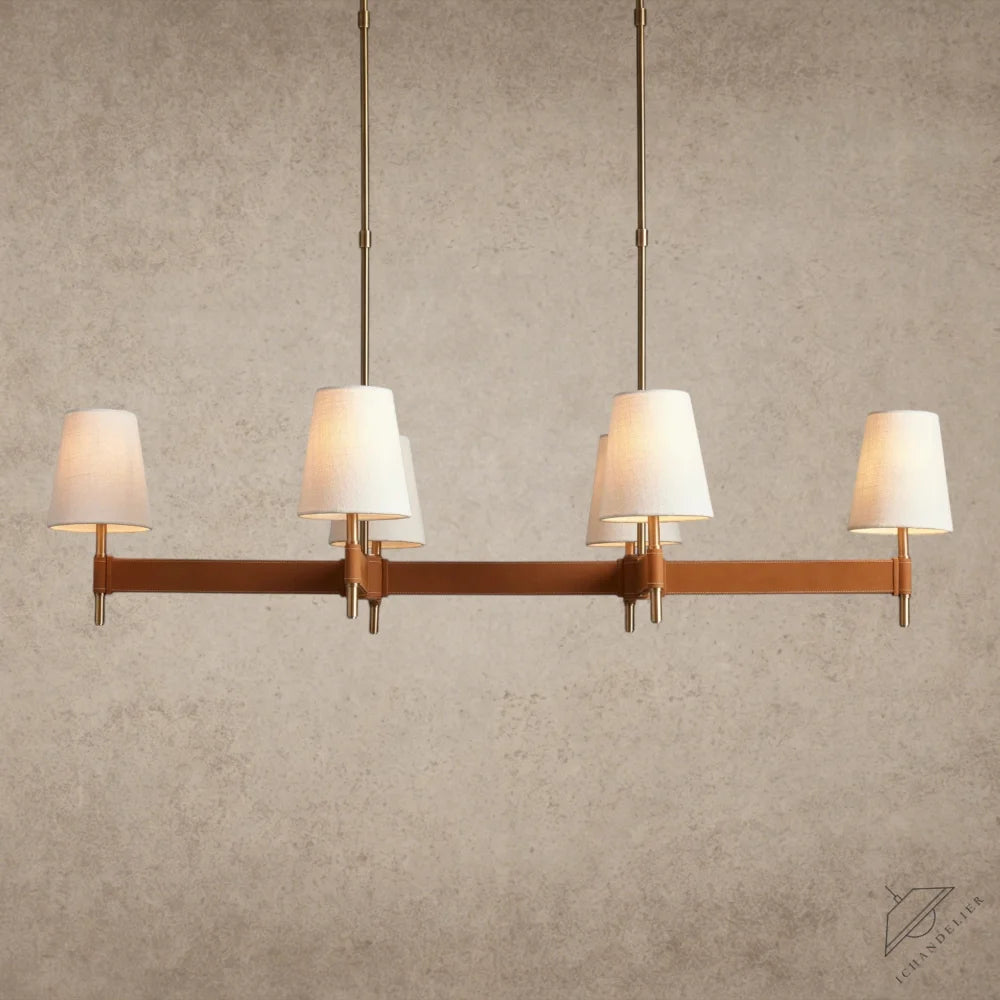 6 Light Hastings Linear Chandelier