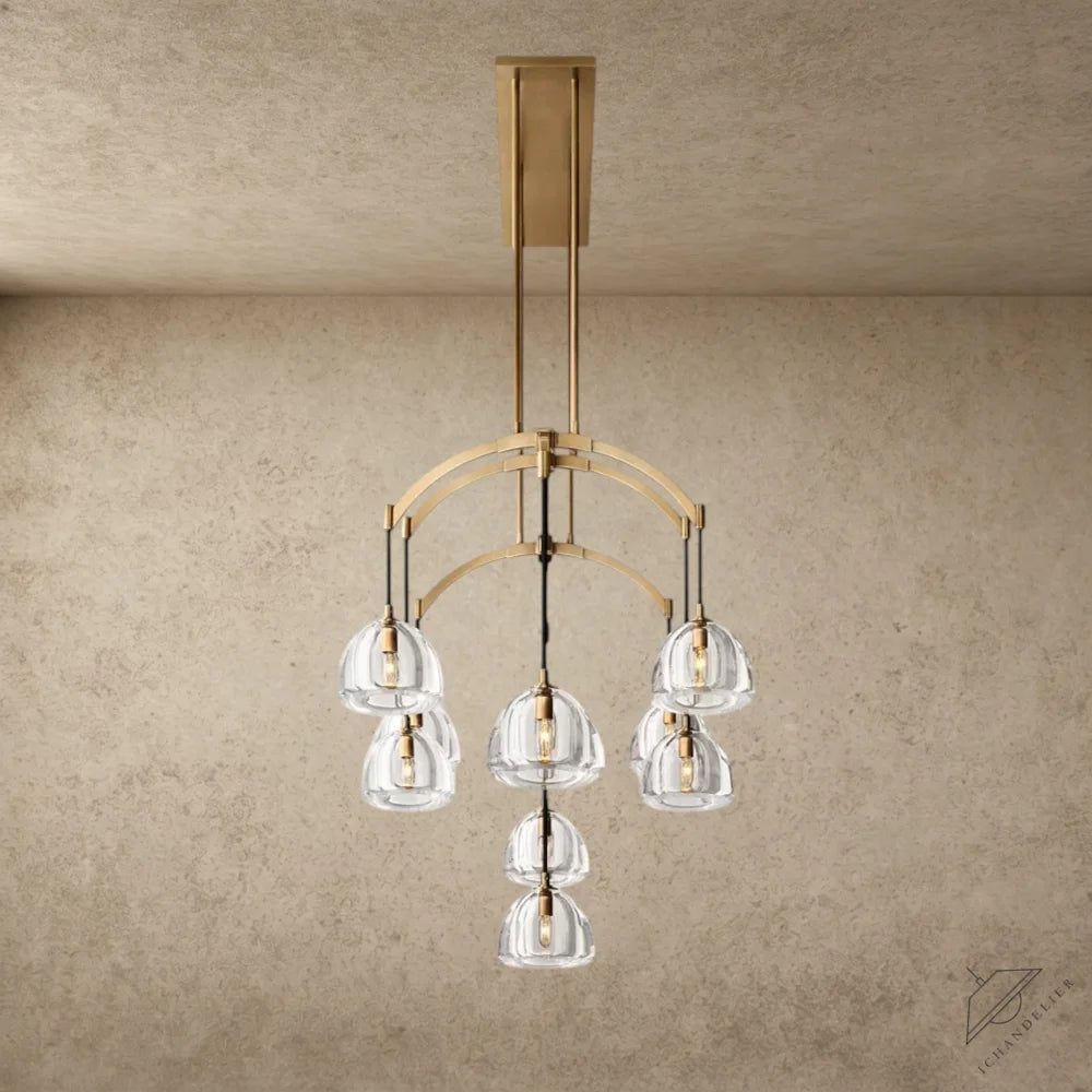 Hemisphere Linear Chandelier 54", 72"