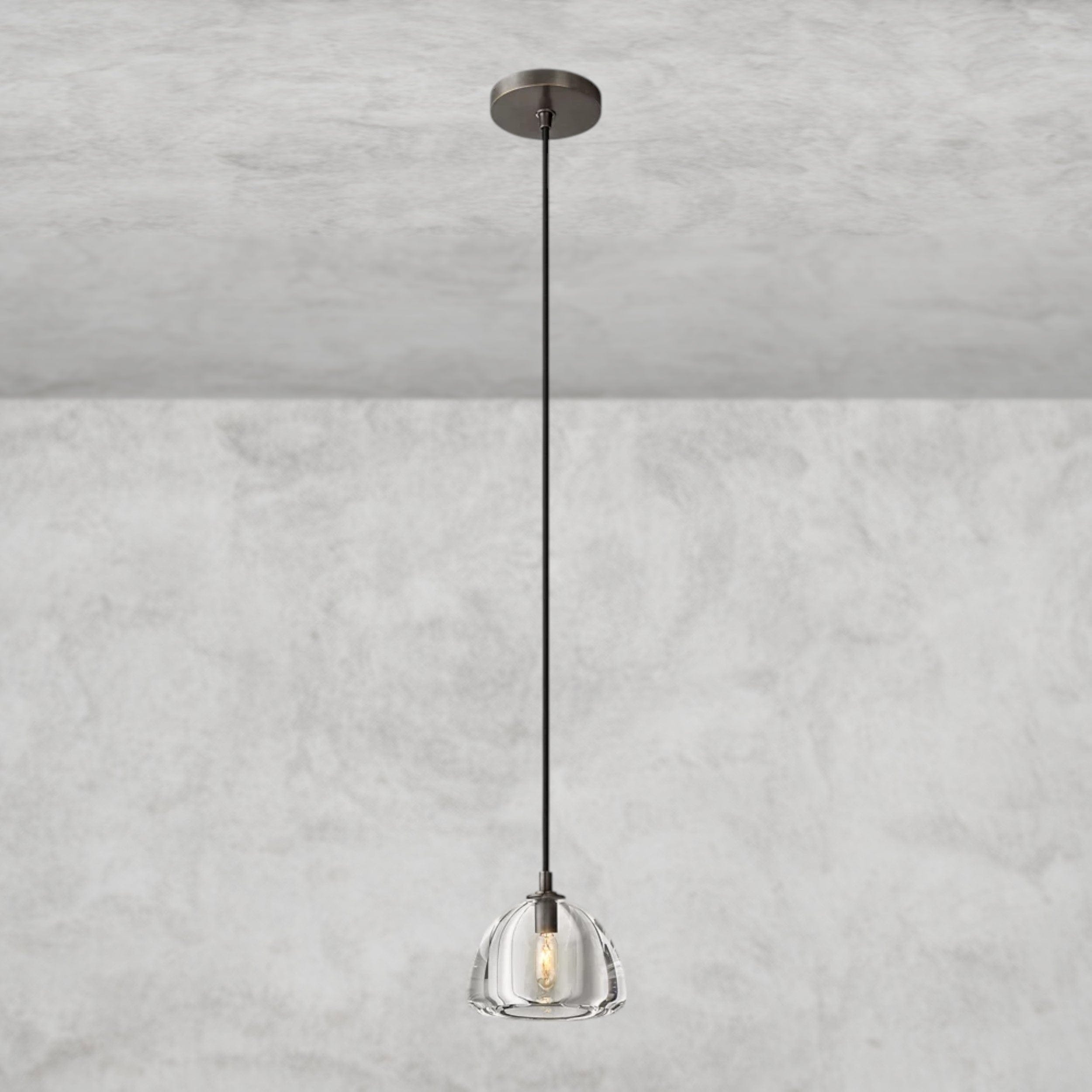 Bronze HEMISPHERE PENDANT