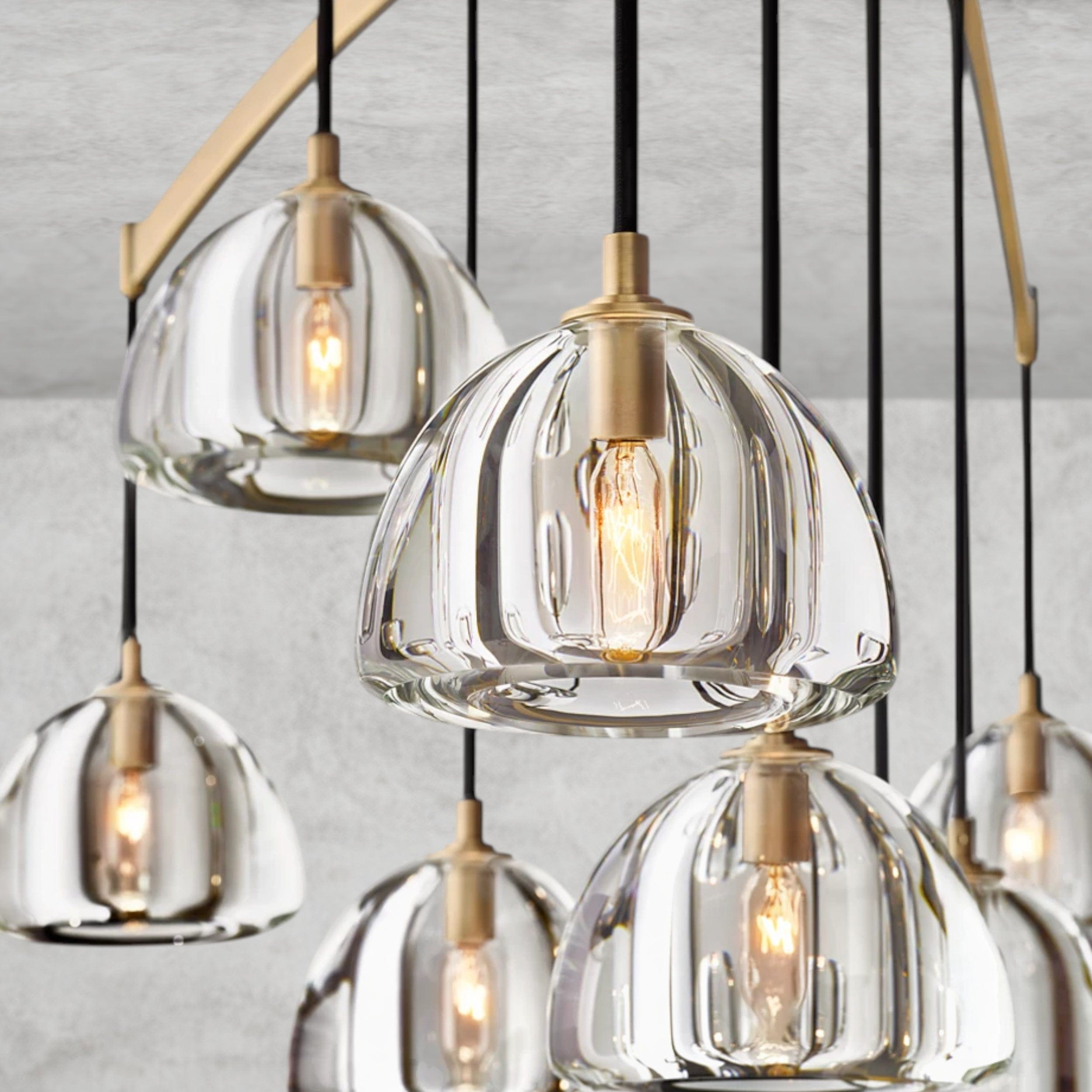 Hemisphere Round Chandelier 36