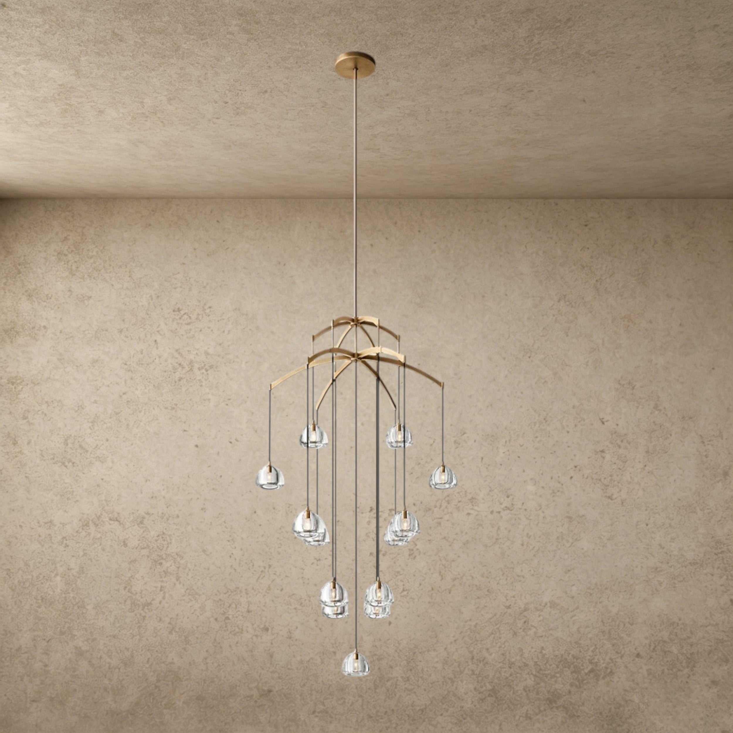 Hemisphere Round Chandelier 36", 48", 60"