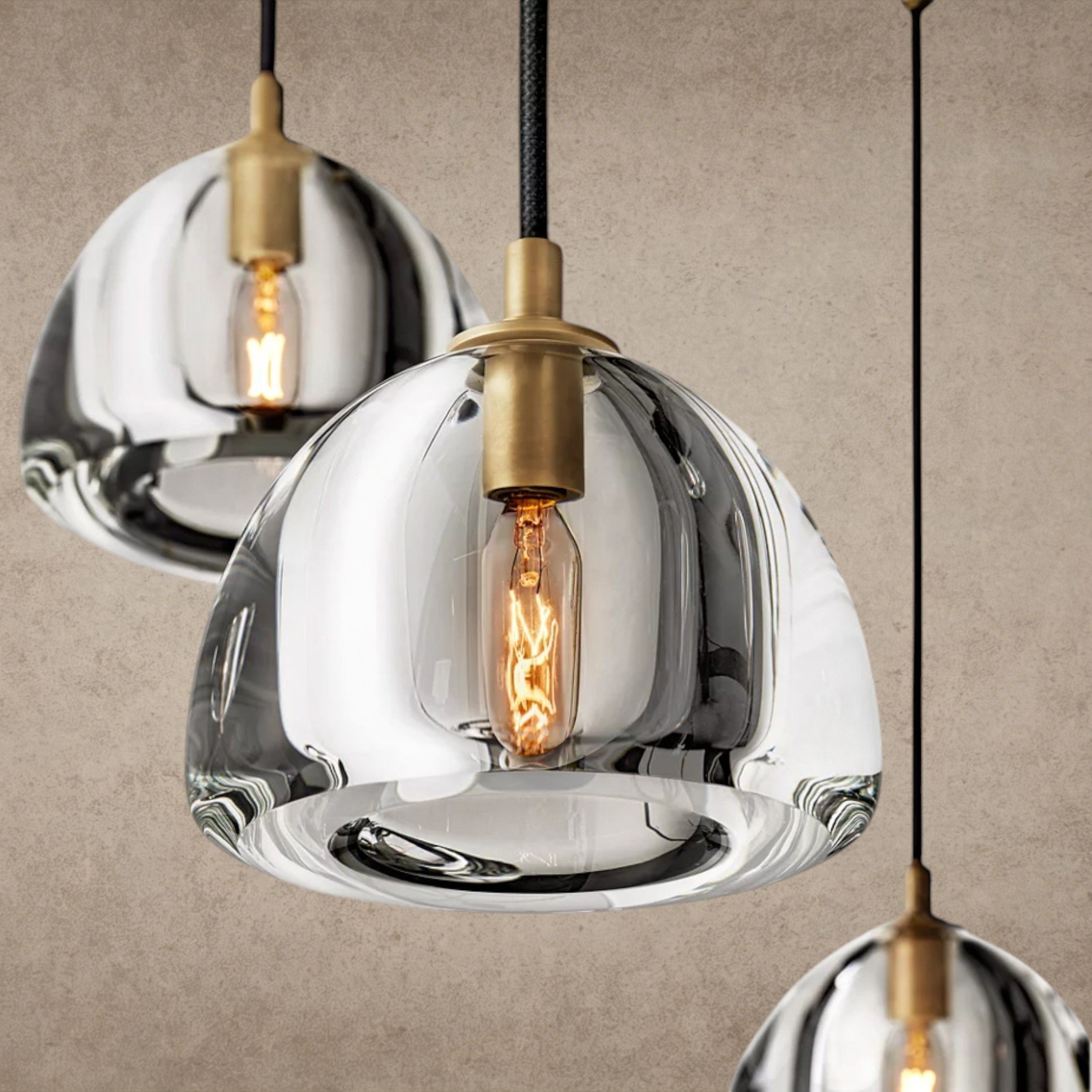 Hemisphere Round Chandelier 36", 48", 60"