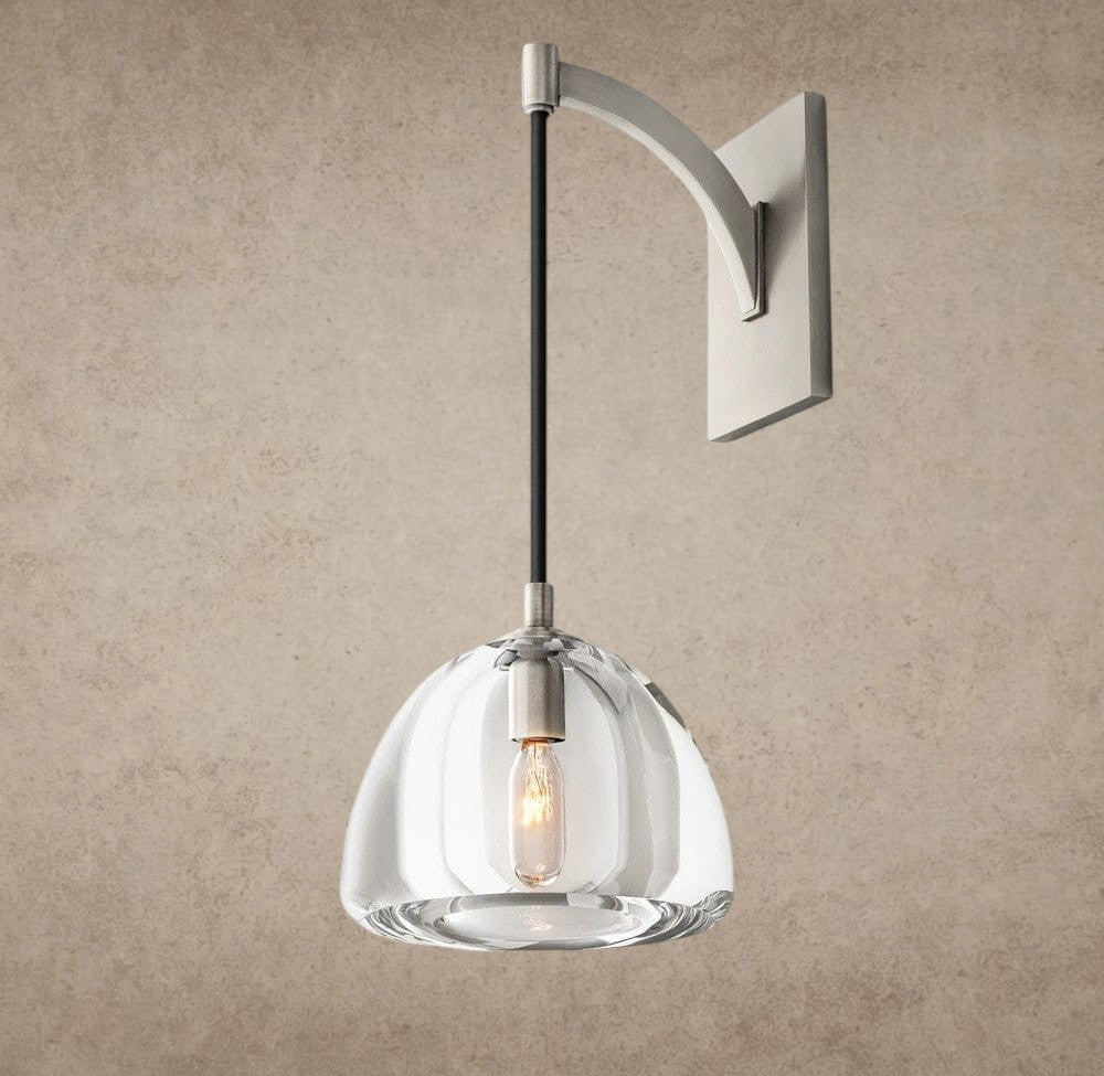 Nickle HEMISPHERE SCONCE