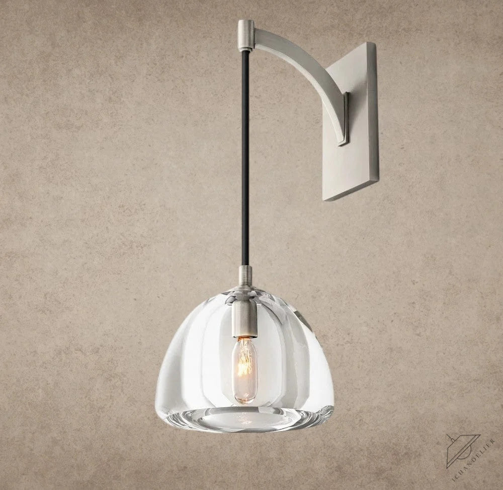 Nickle HEMISPHERE SCONCE
