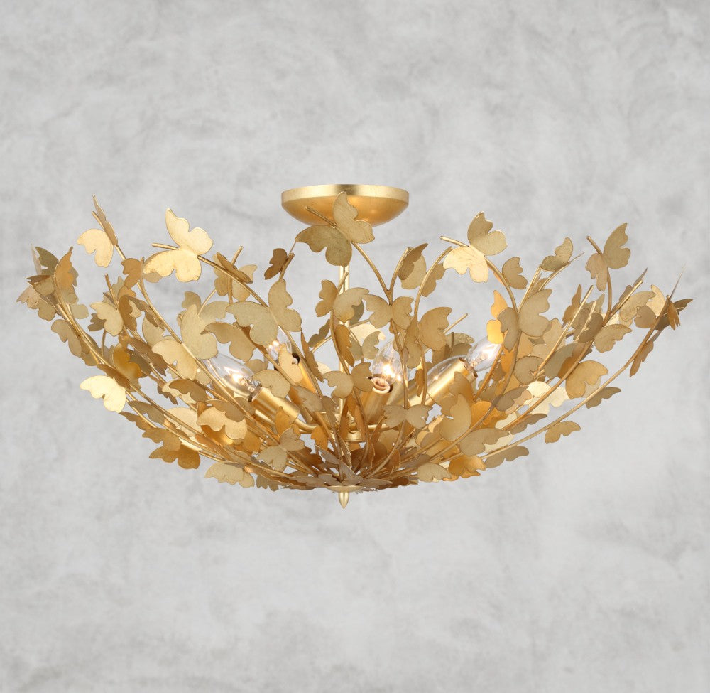 Farfalle Large Semi-Flush Mount