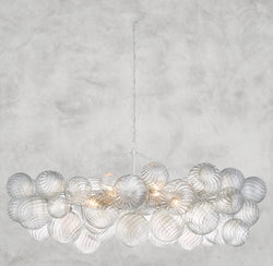 Talia Linear Chandelier 51", 63"
