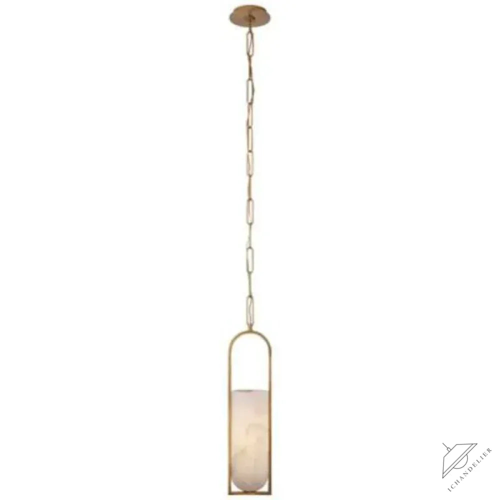 Brass Kelly Wearstler Melange Alabaster Pendant