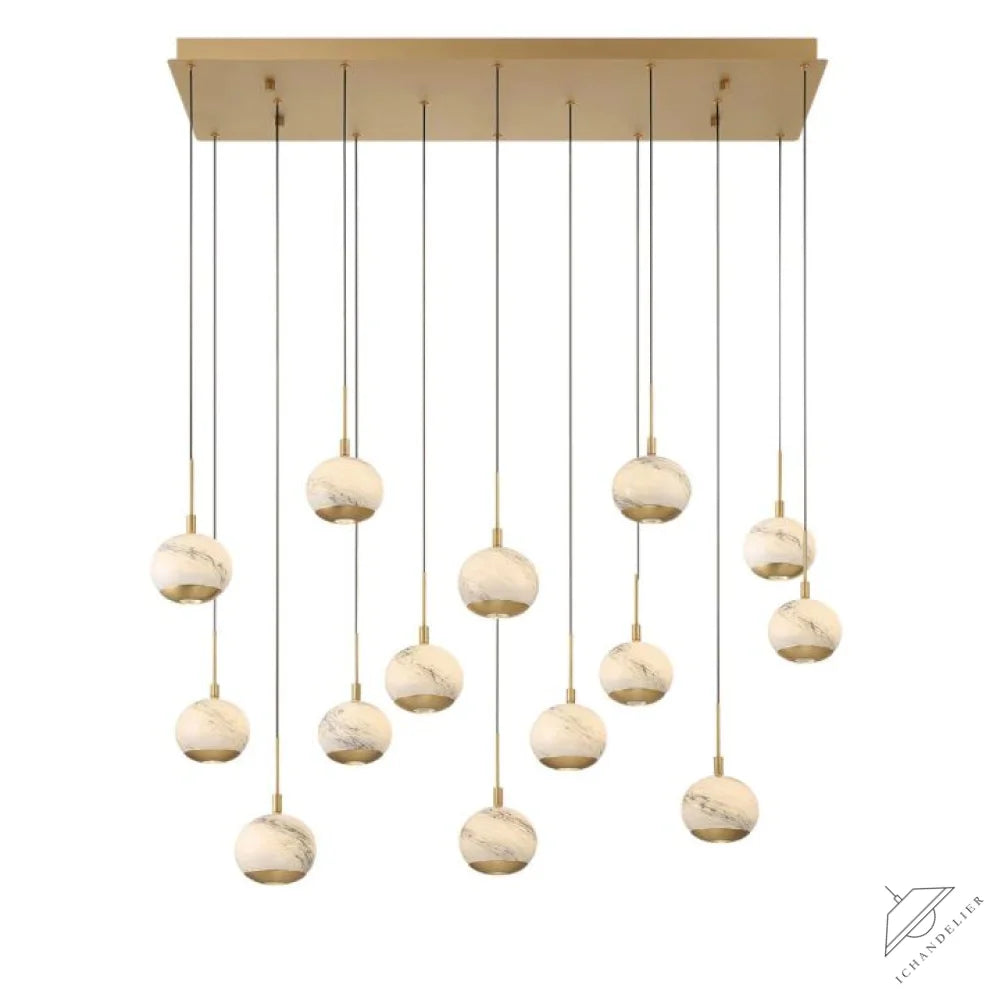Kimma Lights Linear LED Chandelier