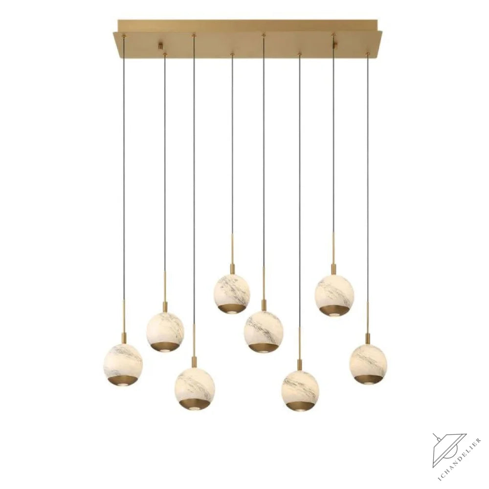 Kimma Lights Linear LED Chandelier