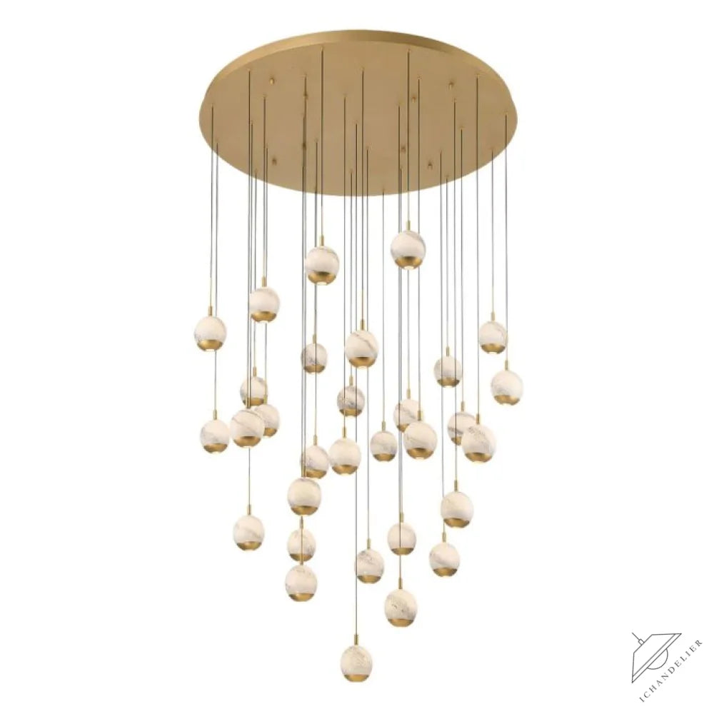 Kimma Lights Round LED Chandelier