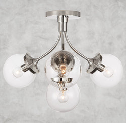 Prescott Semi-Flush Mount 18", 28"
