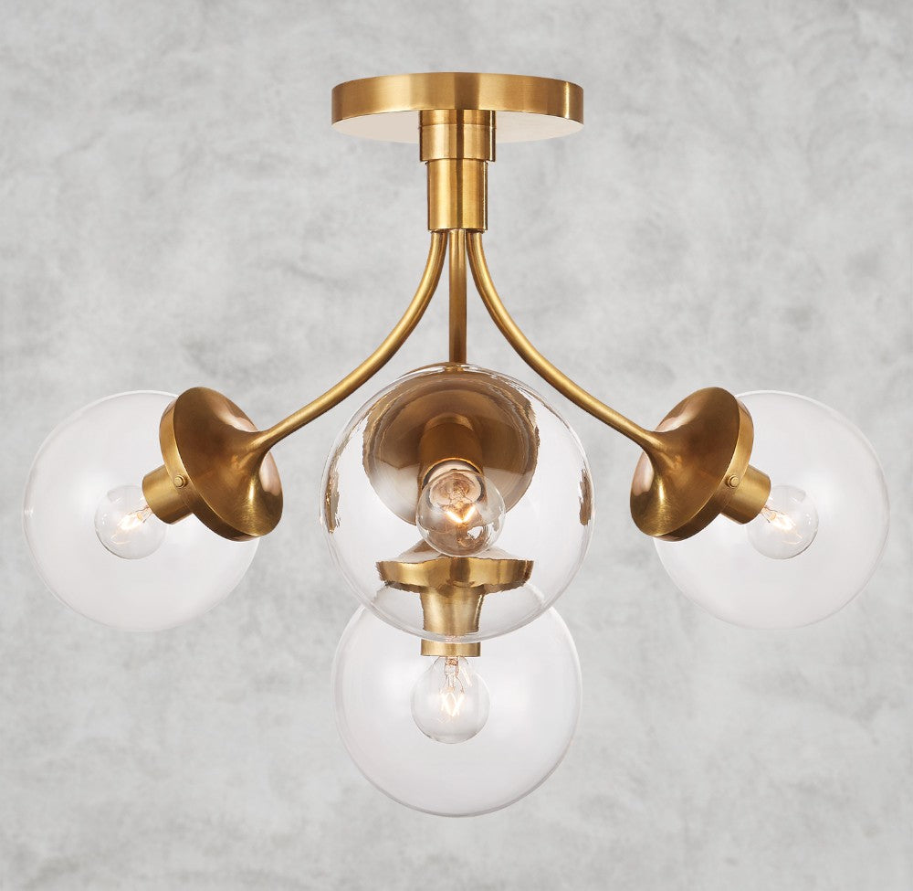 Prescott Semi-Flush Mount 18", 28"