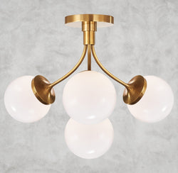 Prescott Semi-Flush Mount 18", 28"