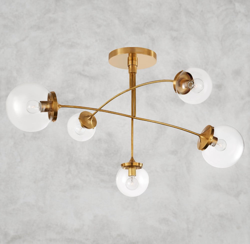 Prescott Mobile Chandelier 40", 55"