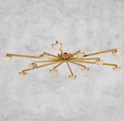 Pedra Staggered Arm Flush Mount 36", 48", 60"