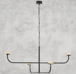 Pedra Two Tier Shallow Chandelier