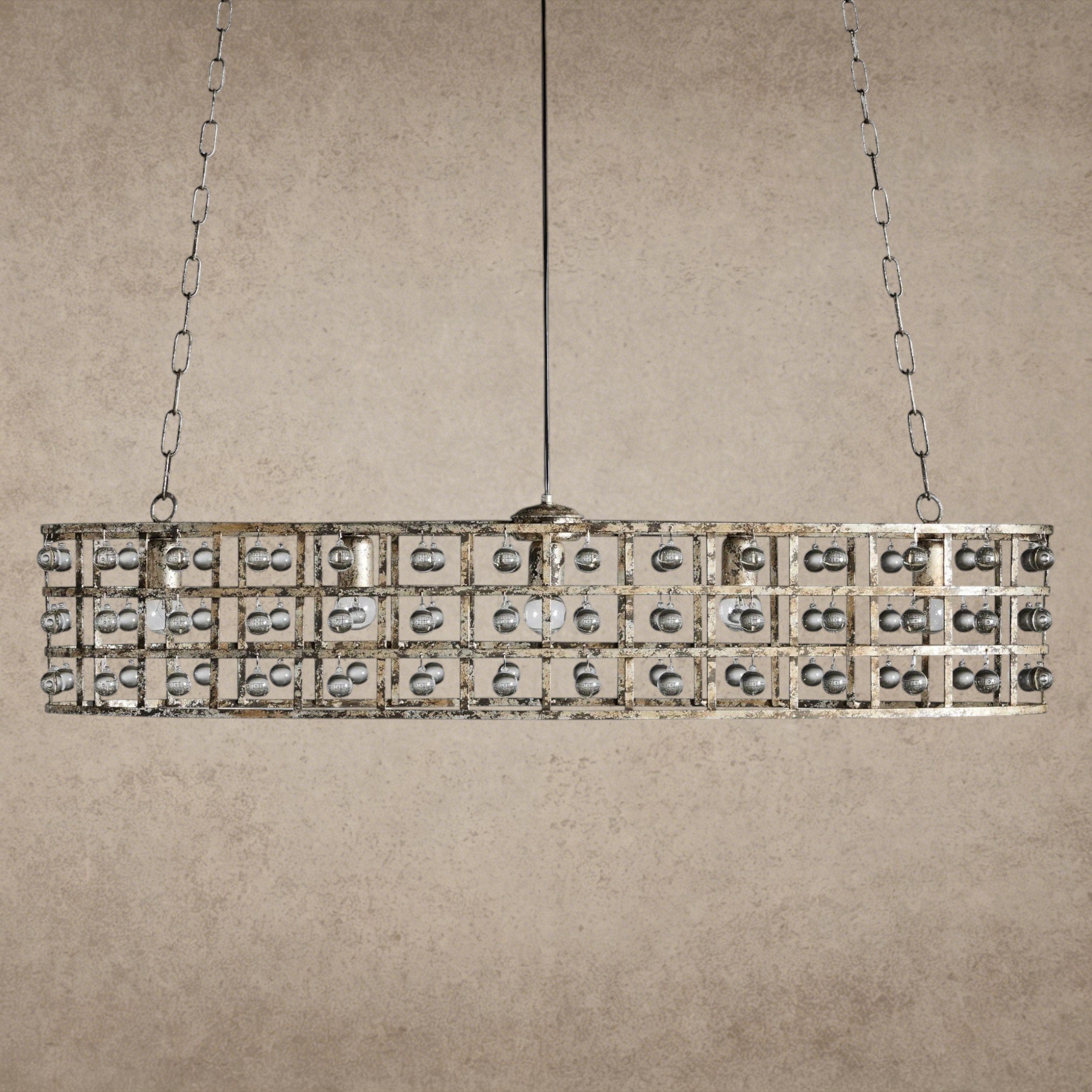 La Cage Oval Chandelier