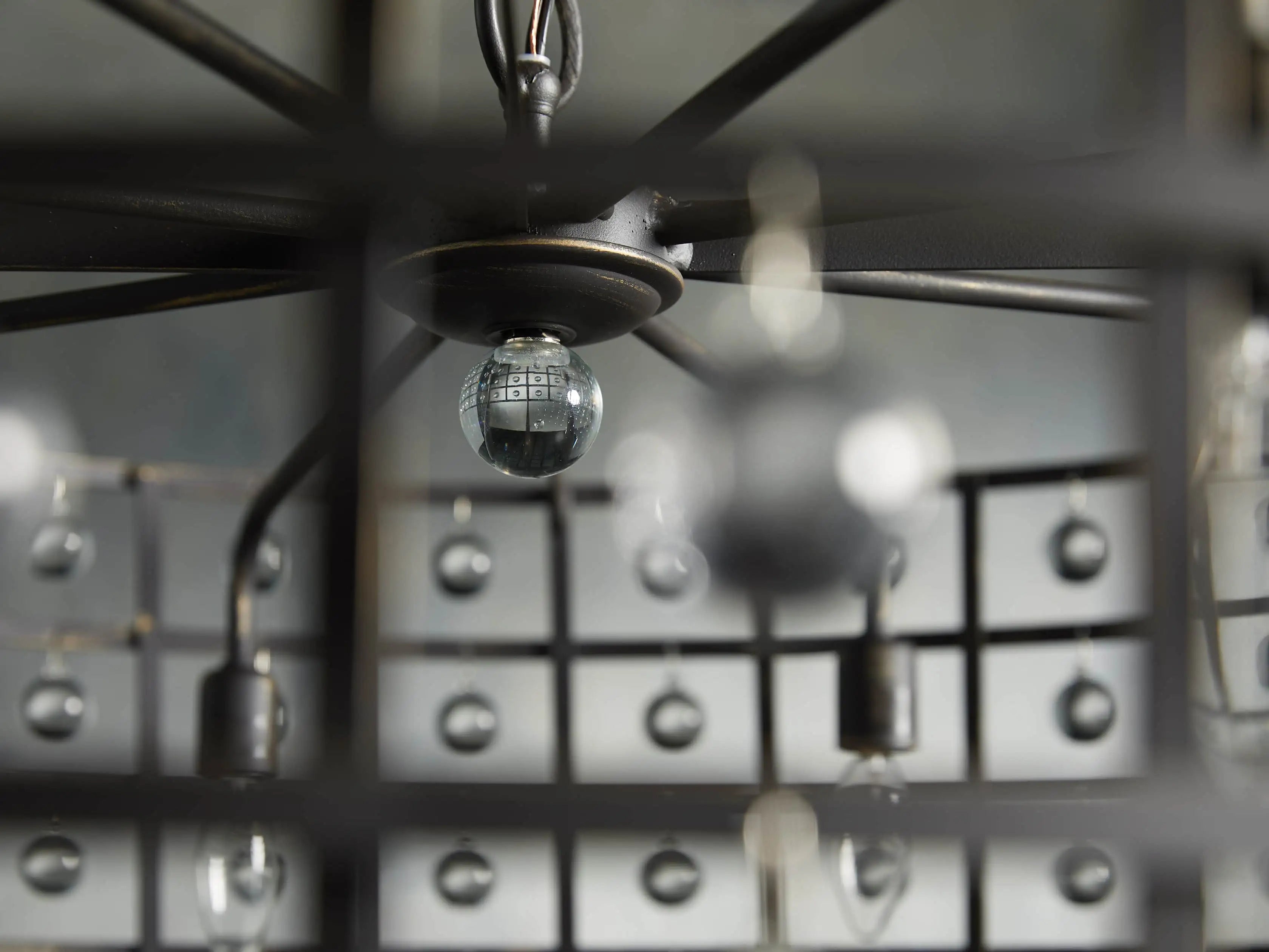 La Cage Round Chandelier 6