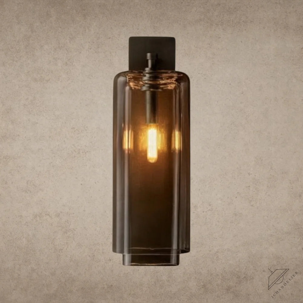 Lacour Amber Glass Sconce