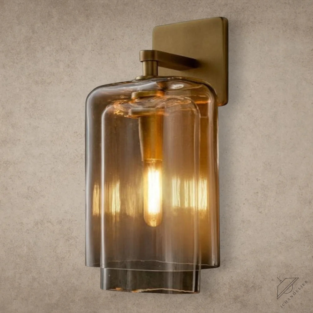Lacour Clear Glass Sconce
