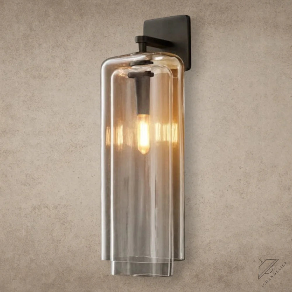 Lacour Clear Glass Sconce