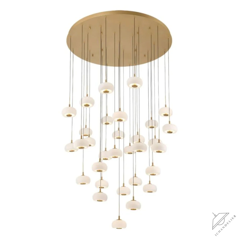 Lanterns 31 Light Round LED Chandelier