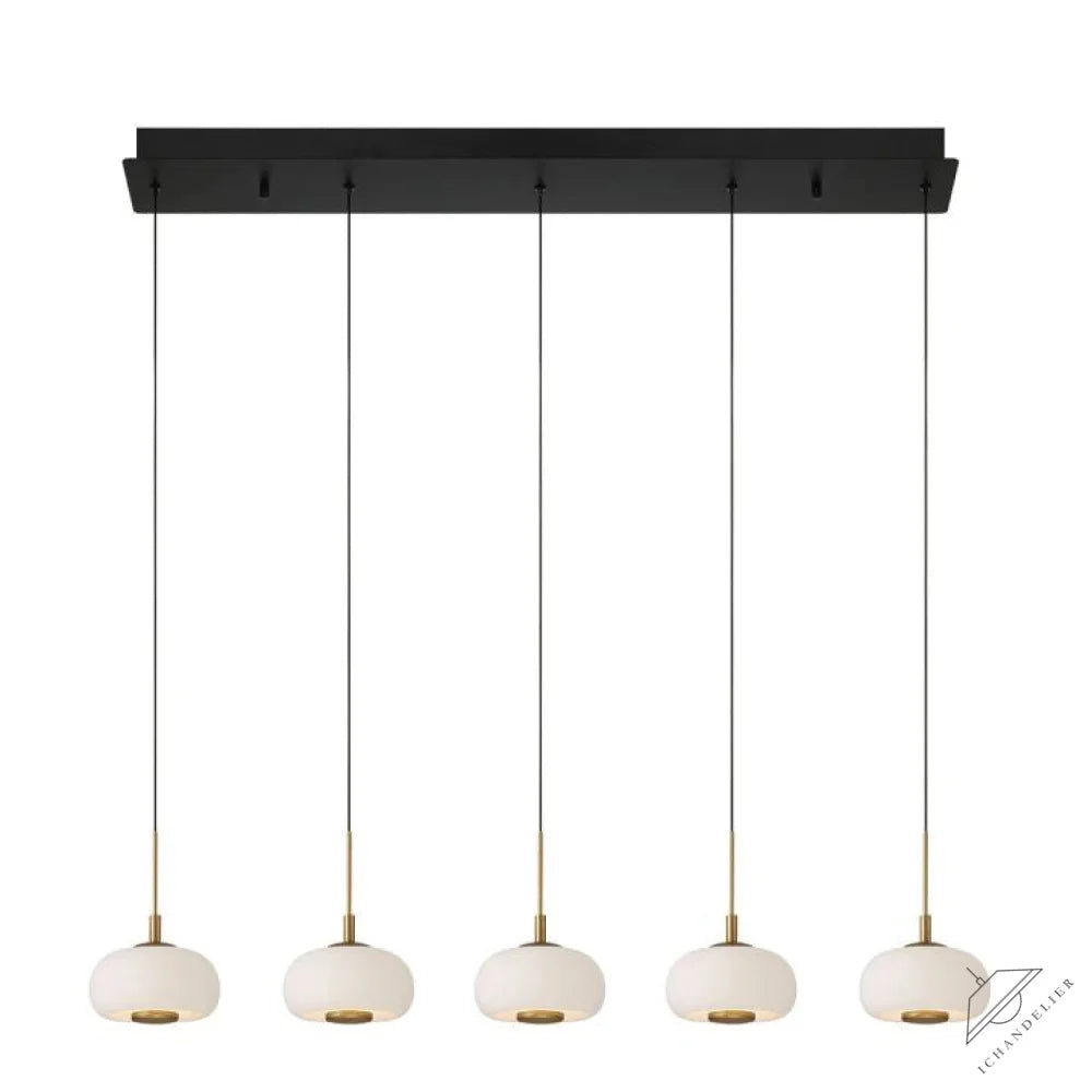 Lanterns 5 Light Linear LED Chandelier