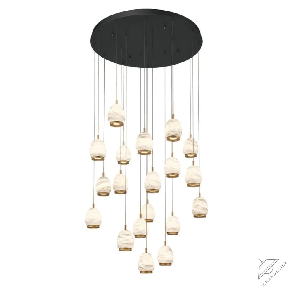 Leemy Round LED Chandelier