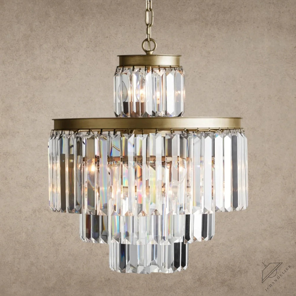 20" / Brass Leyland Chandelier 15", 20", 32"