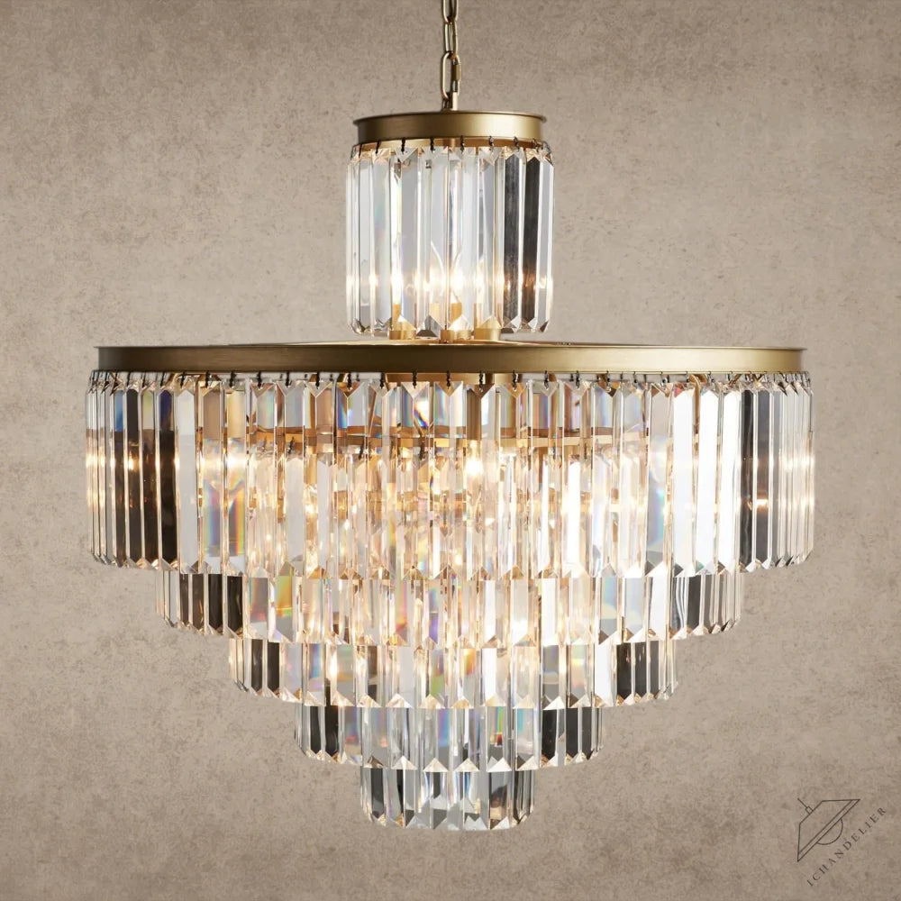 32" / Brass Leyland Chandelier 15", 20", 32"