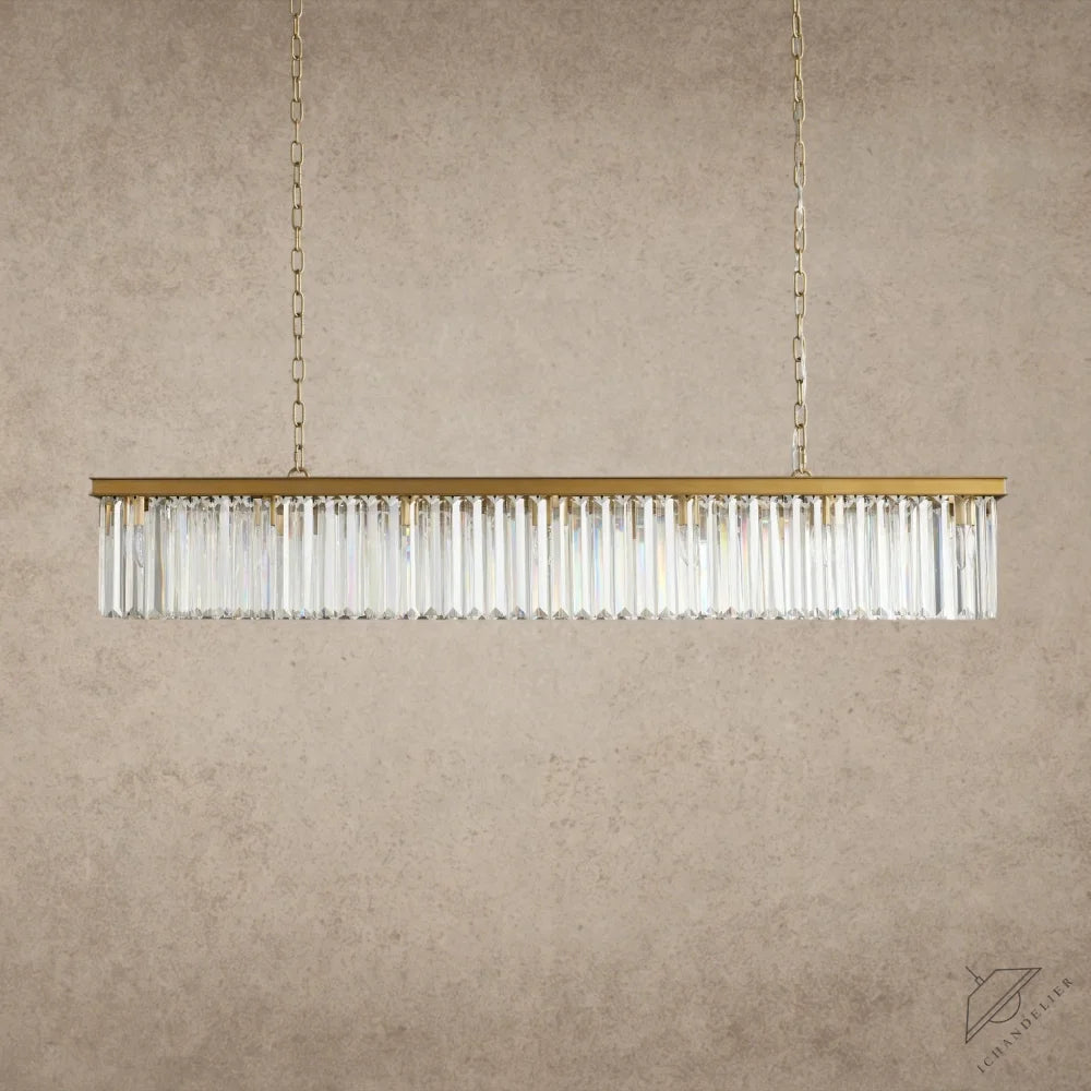Leyland Rectangular Chandelier 60", 71.5"