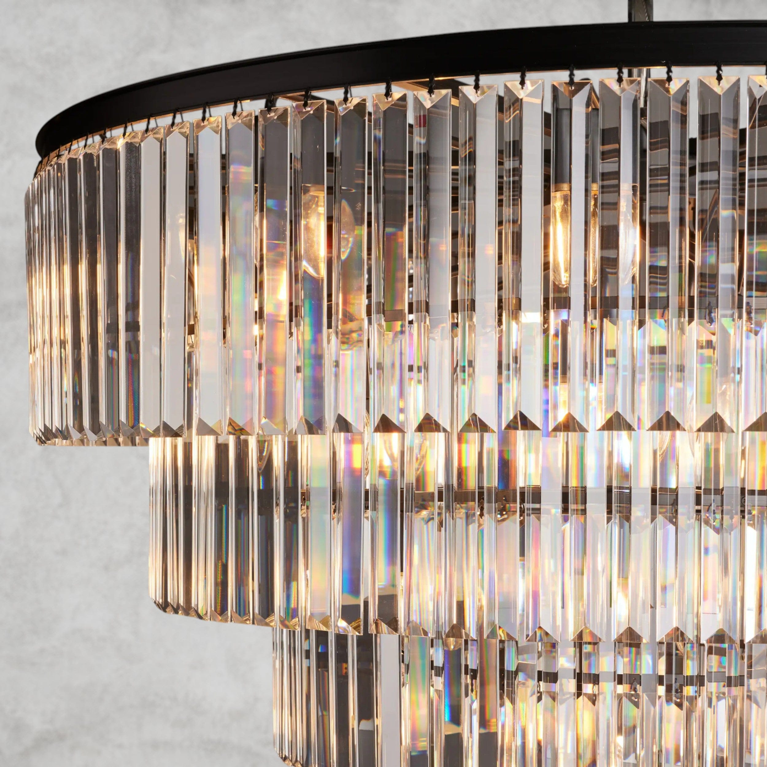 Leyland Tiered Round Chandelier