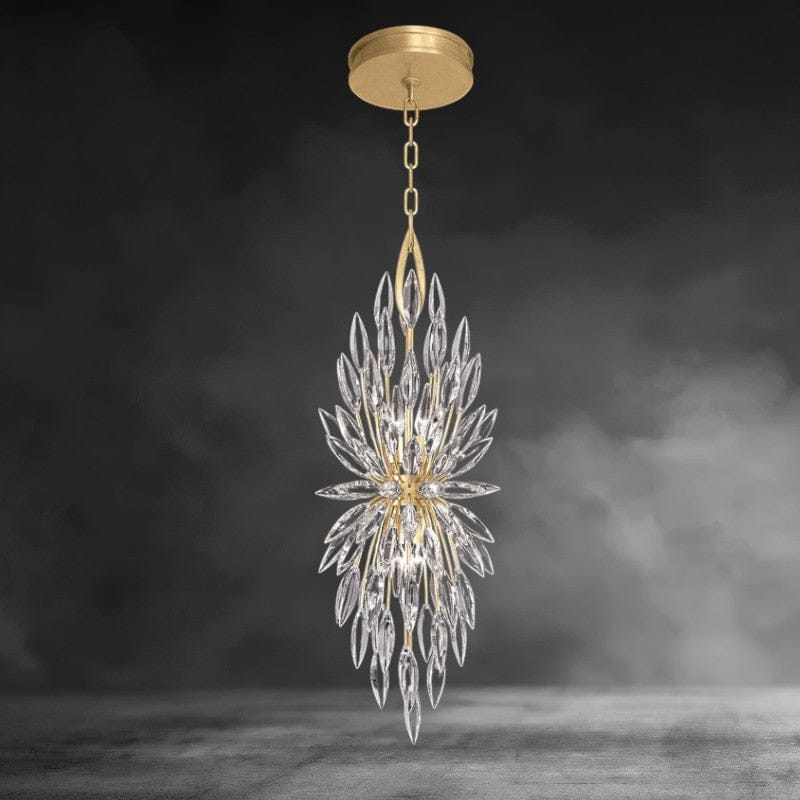 Lily Bud Long Chandelier