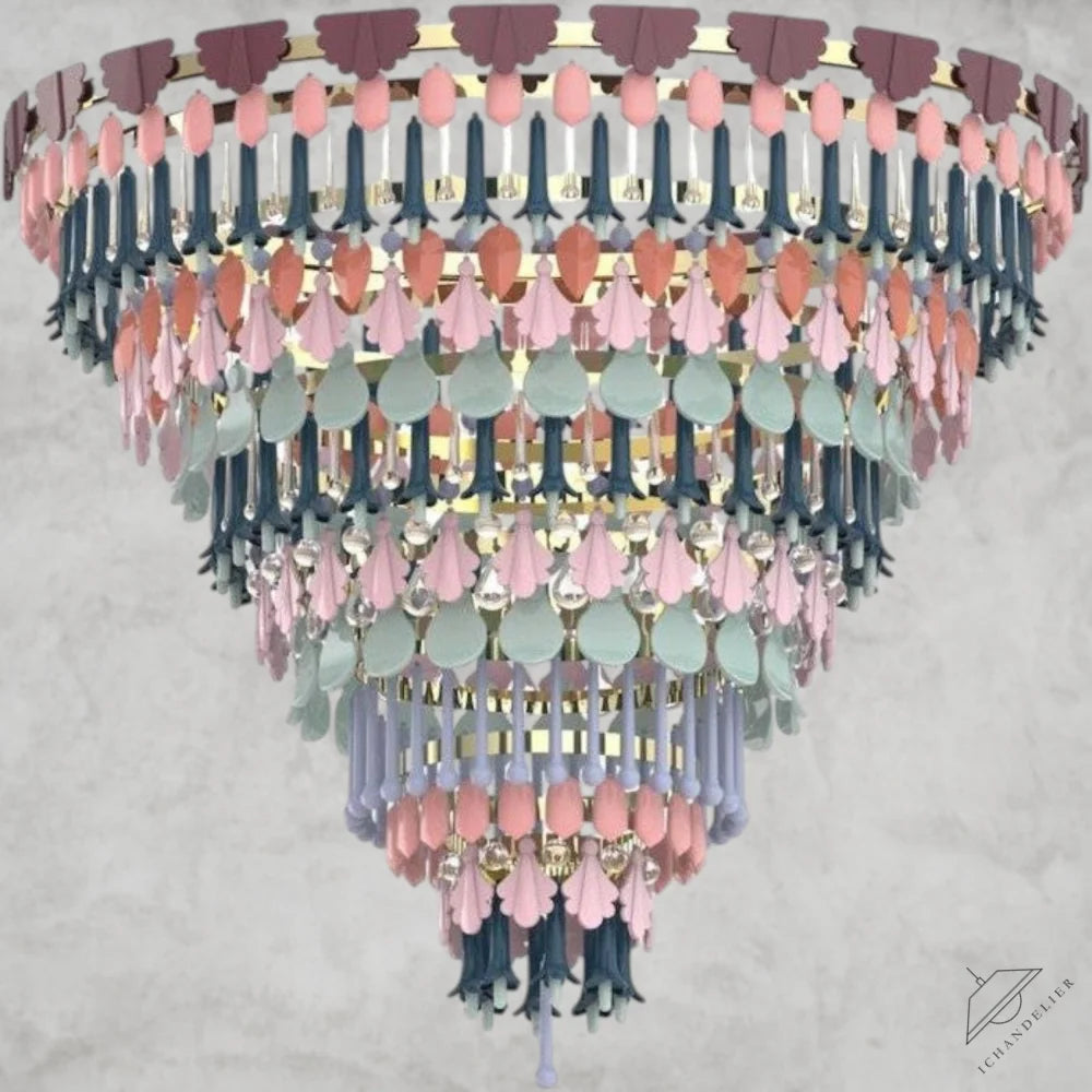 Fall / Large Lladro Seasons Chandelier