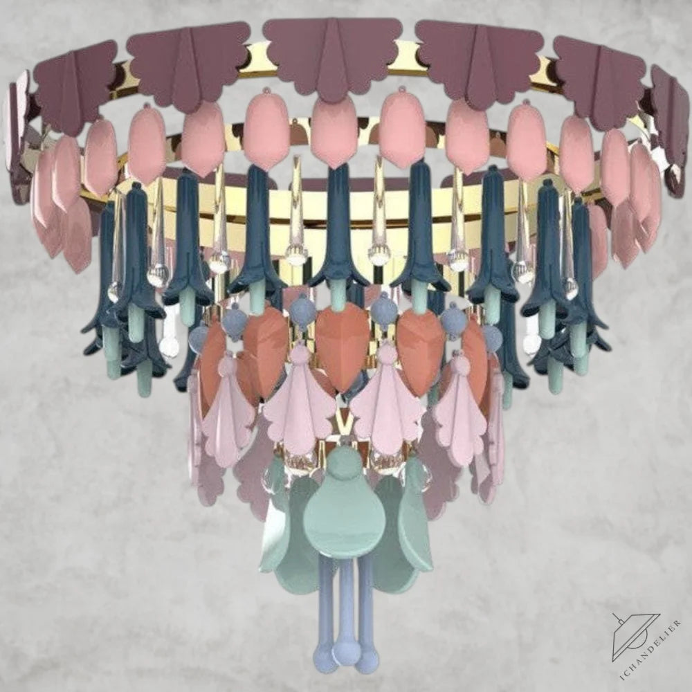 Fall / Small Lladro Seasons Chandelier