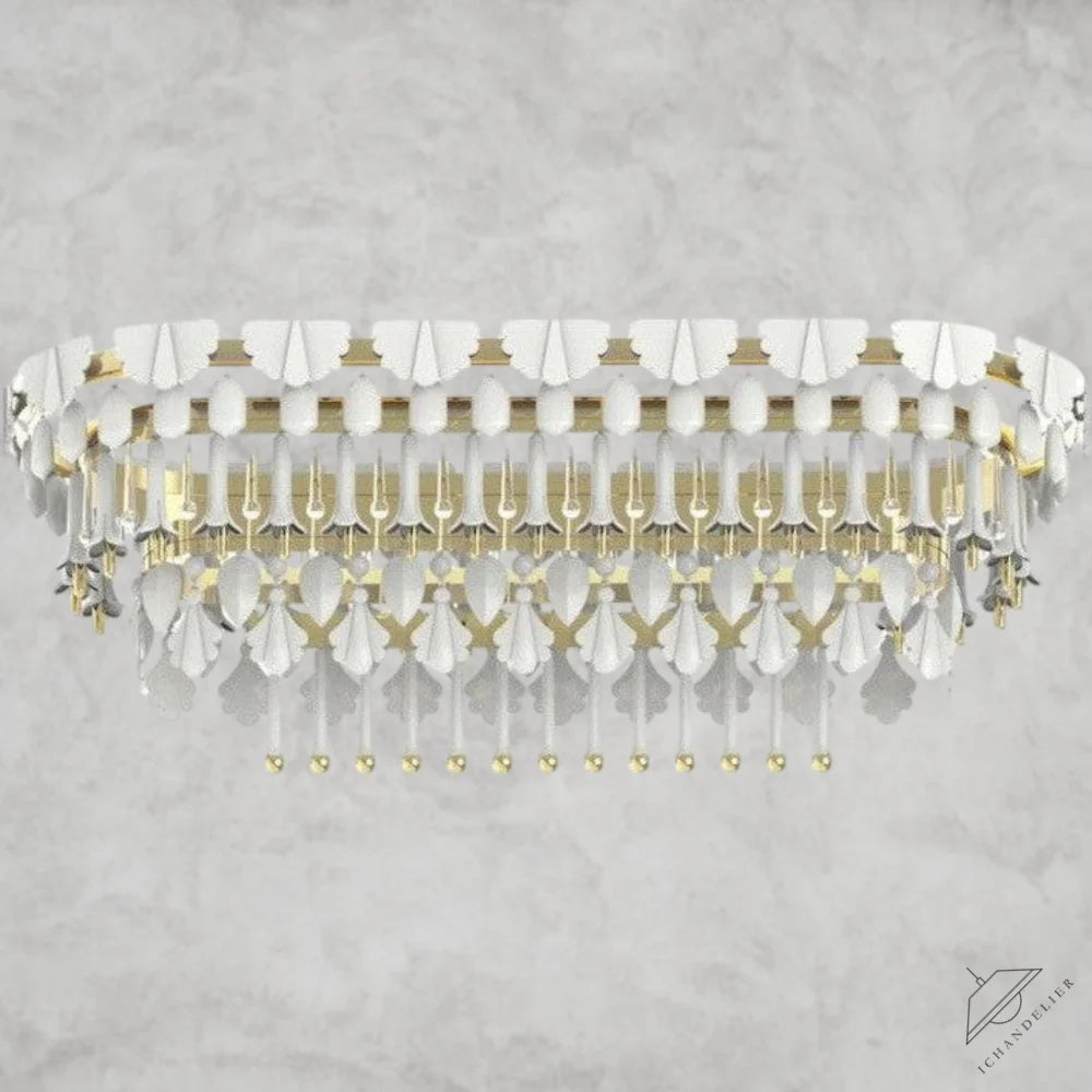 Sunrise Lladro Seasons Oval Chandelier