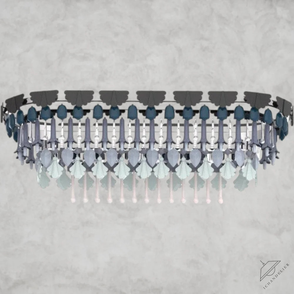 Winter Lladro Seasons Oval Chandelier