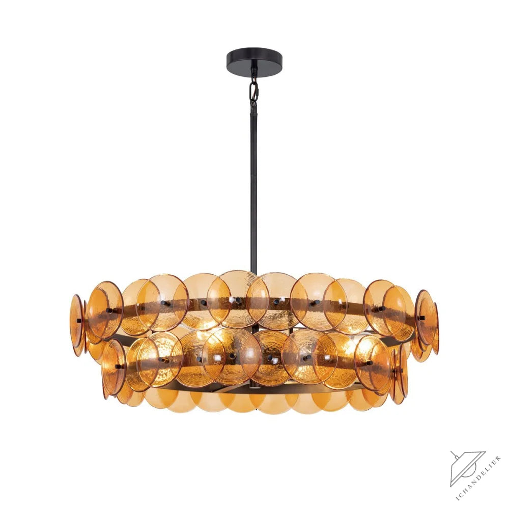 Loren Glass Chandelier