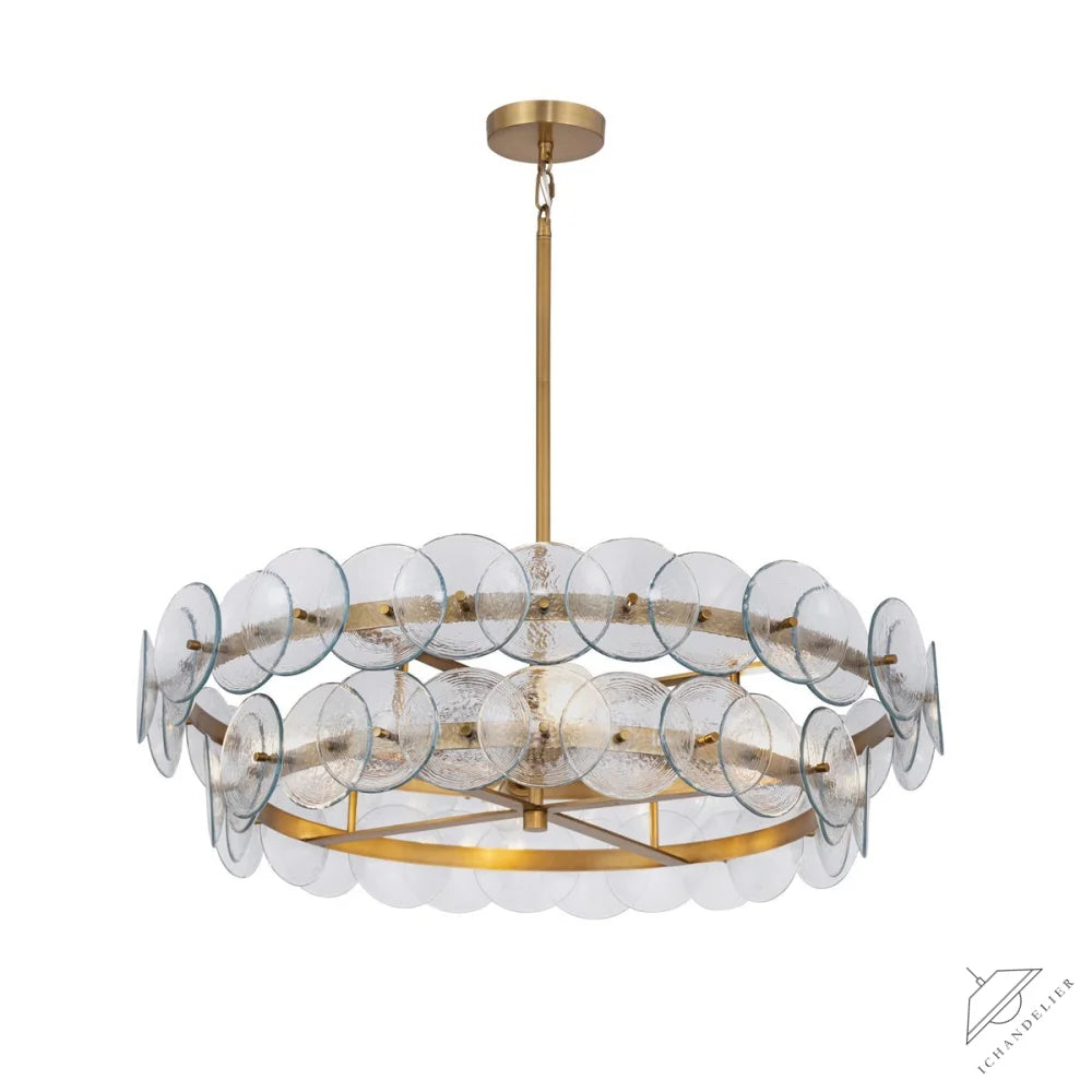 Loren Glass Chandelier