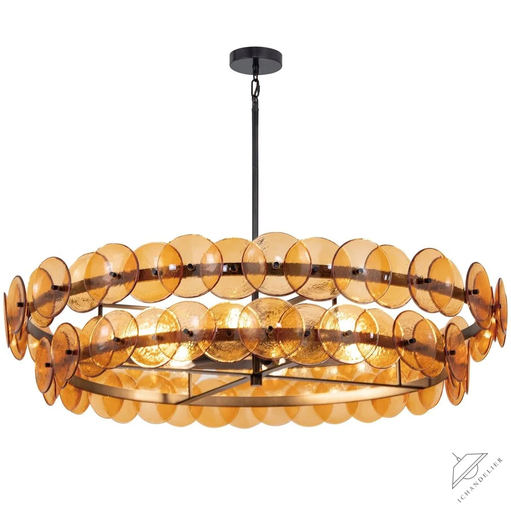 Loren Glass Chandelier