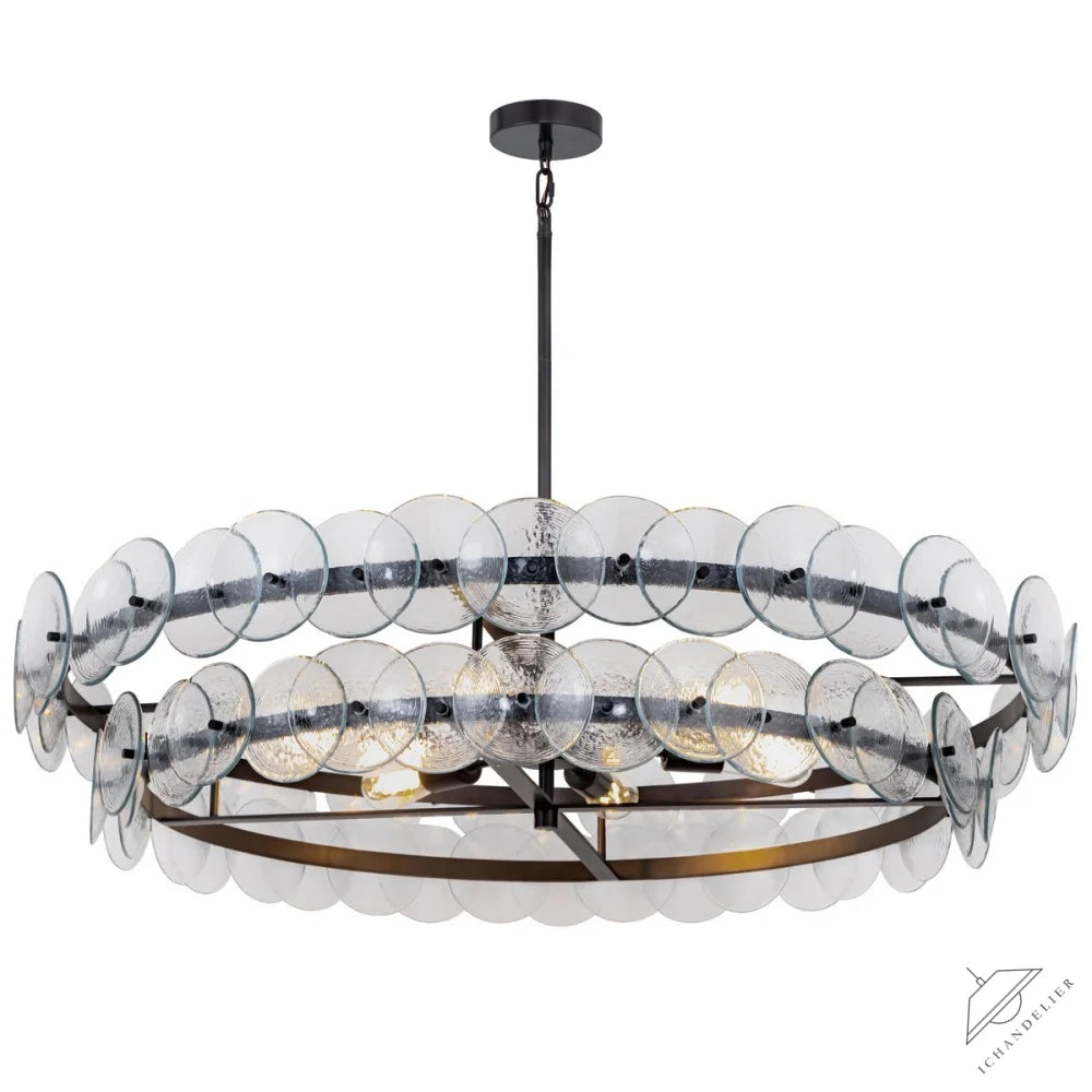 Loren Glass Chandelier