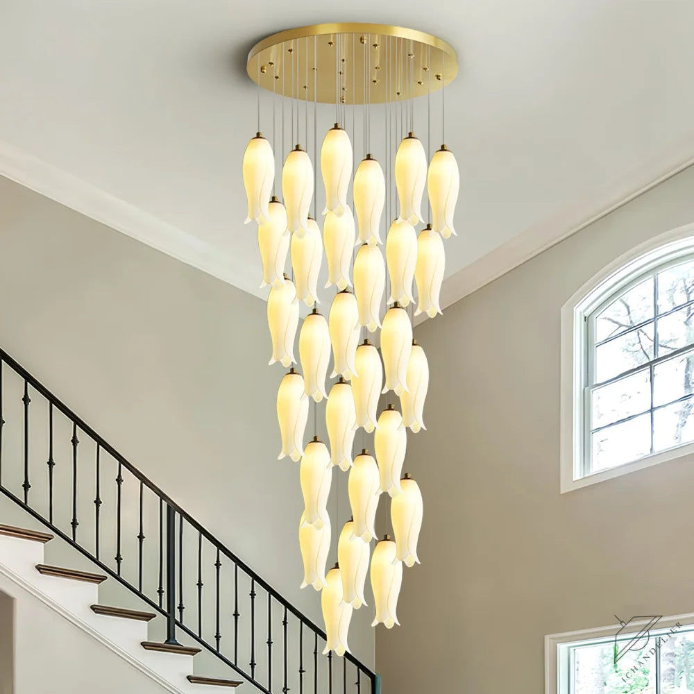 Luma Flora Stairs Chandelier