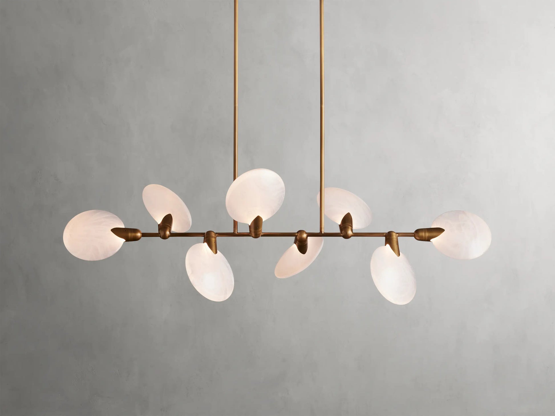 62" Lyla Linear Chandelier 62", 74"