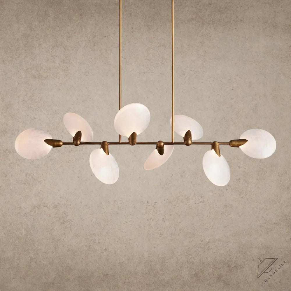 62" Lyla Linear Chandelier 62", 74"