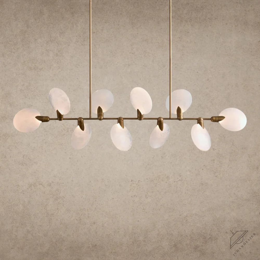 74" Lyla Linear Chandelier 62", 74"